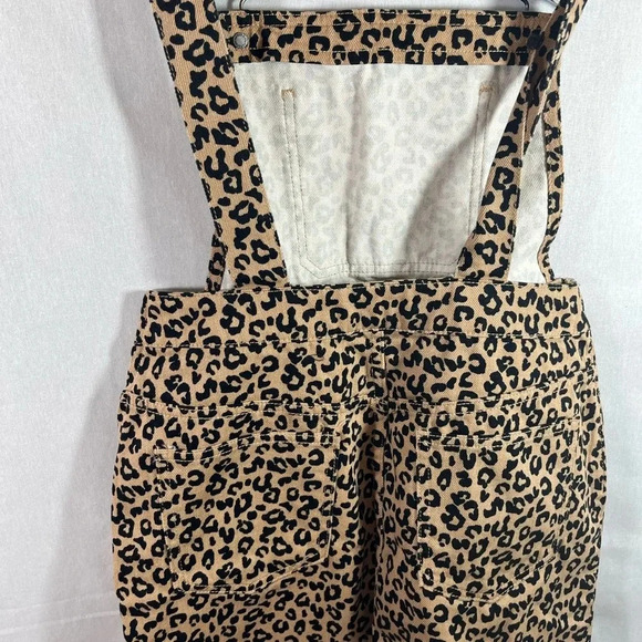 Leopard print overall skirt new - Picture 4 of 5